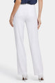 Marilyn Trouser White Stretch Linen | Optic White | Pants | NYDJ