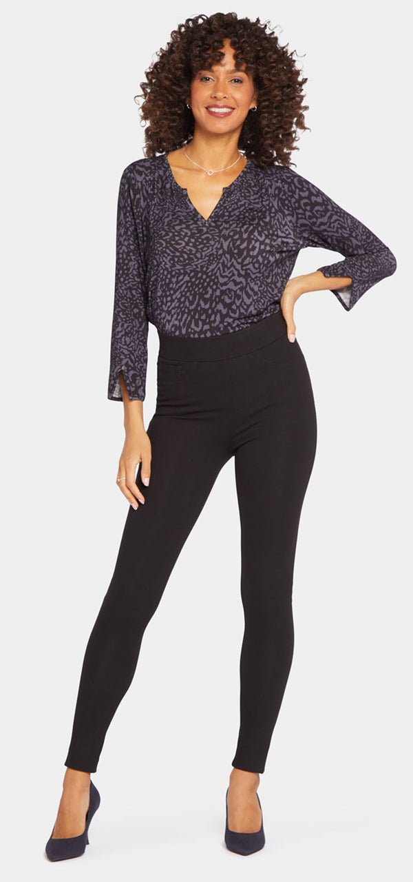 Modern Sculpt-Her™ Legging Trouser Black | Black | Pants | NYDJ