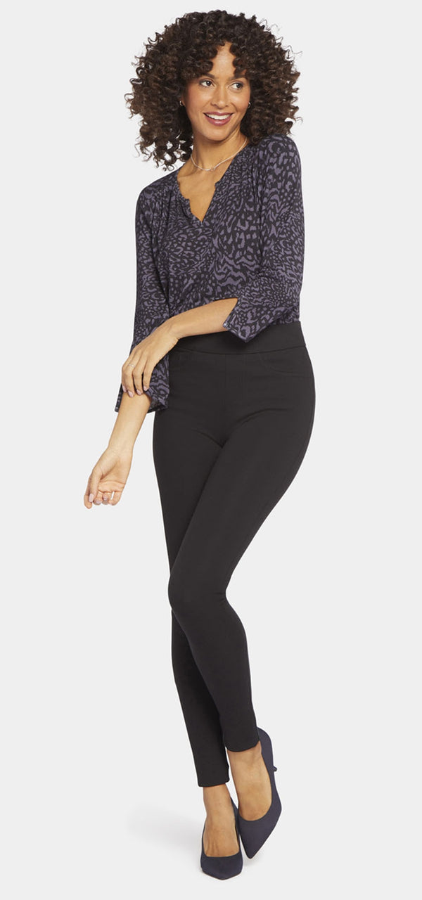 Modern Sculpt-Her™ Legging Trouser Black | Black | Pants | NYDJ