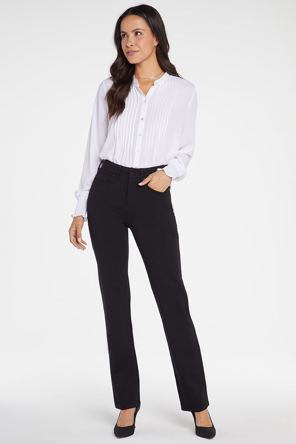 Marilyn Straight Sculpt-Her™ Trouser Black | Black | Pants | NYDJ