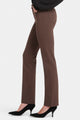 Marilyn Straight Sculpt-Her™ Trouser Brown | Coffee Bean | Pants | NYDJ