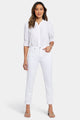 Margot Girlfriend Jeans White Coloured Denim | Optic White | Pants | NYDJ