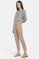 Stella Tapered Ankle Jeans Taupe | Saddle Wood | Pants | NYDJ