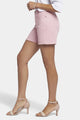 A-Line Denim Shorts Pink Coloured Denim | Aphrodite | Shorts | NYDJ