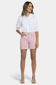 A-Line Denim Shorts Pink Coloured Denim | Aphrodite | Shorts | NYDJ