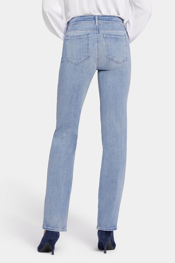 Marilyn Straight Jeans Light Blue Premium Denim | Thistle Falls | Denim | NYDJ