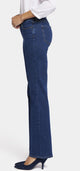 Blake High Rise Slim Flare Dark Blue Premium Denim | Quinn | Pants | NYDJ