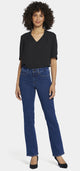 Ellison High Rise Straight Dark Blue Premium Denim | Quinn | Pants | NYDJ