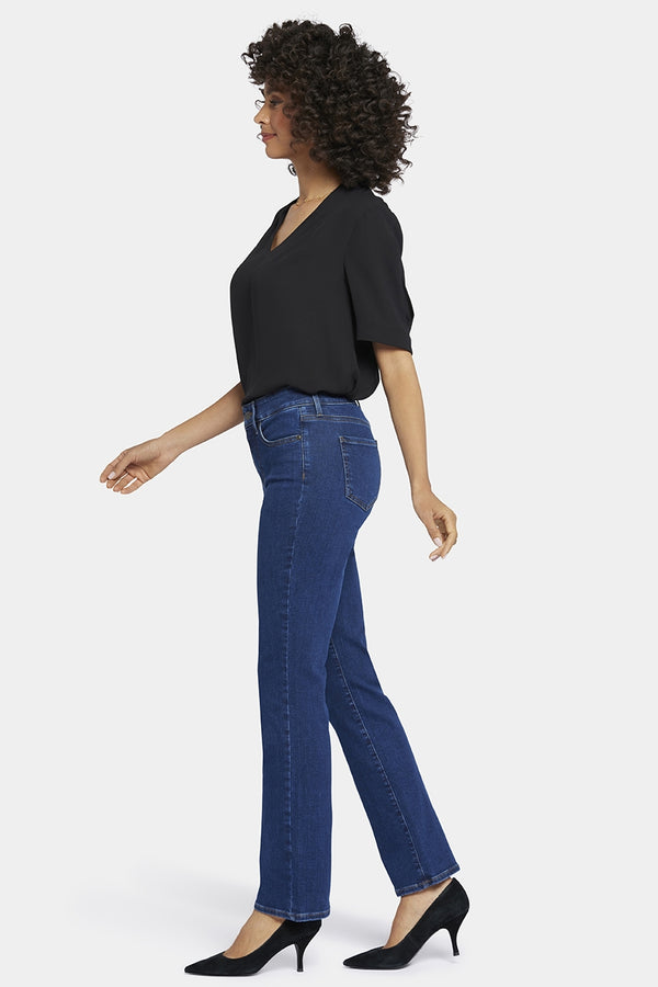 Ellison High Rise Straight Dark Blue Premium Denim | Quinn | Pants | NYDJ