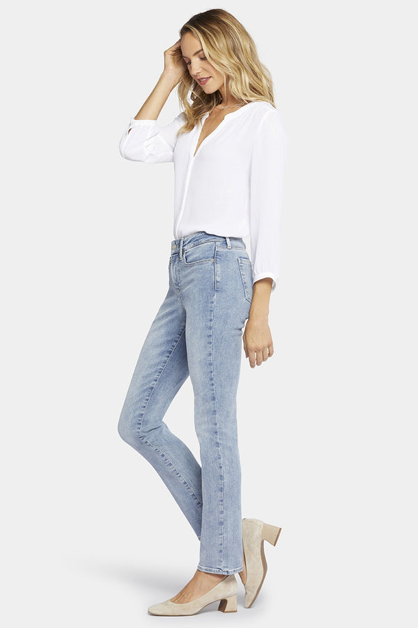 Sheri Slim Jeans Light Blue Premium Denim (Tall) | Haley | Denim | NYDJ