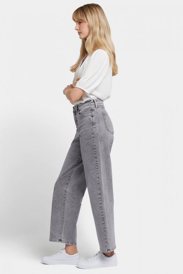 Jemma Barrel Jeans Grey Premium Denim | Creekside | Denim | NYDJ