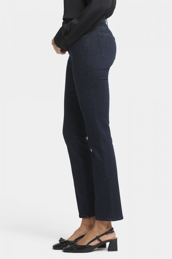 Sheri Slim Jeans Dark Blue Waist-Match™ Denim | Midnight Falls | Denim | NYDJ