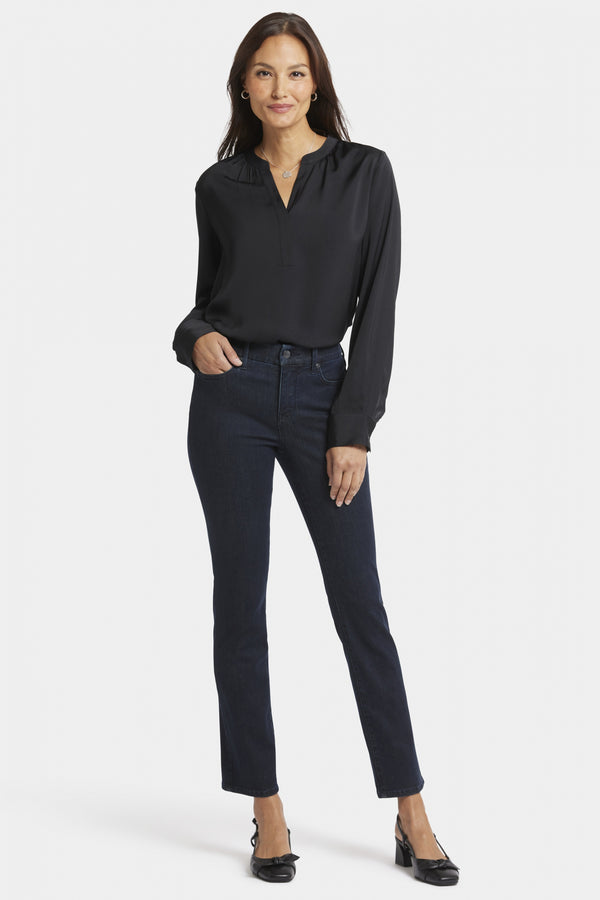 Sheri Slim Jeans Dark Blue Waist-Match™ Denim | Midnight Falls | Denim | NYDJ