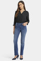 Sheri Slim Jeans Dark Blue Waist-Match™ Denim | Cascade Wave | Denim | NYDJ