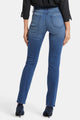 Sheri Slim Jeans Dark Blue Waist-Match™ Denim | Cascade Wave | Denim | NYDJ