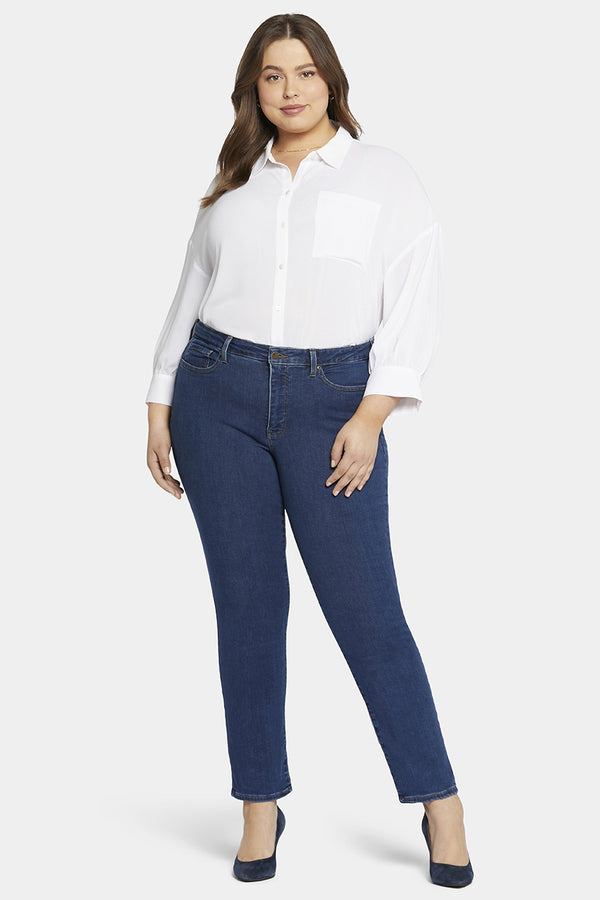 Sheri Slim Jeans Medium Blue Premium Denim (Plus) | Quinn | Denim | NYDJ