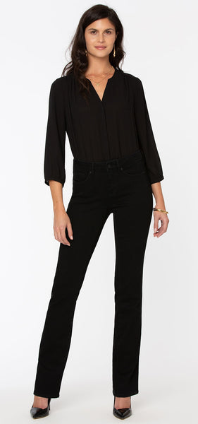 Barbara Bootcut Jeans Black Short 30  NYDJ Apparel – Vanilla Fringe  Boutique